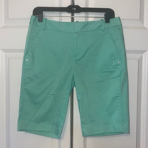 Sea foam green Polo golf shorts- size 2 - Picture 1 of 9